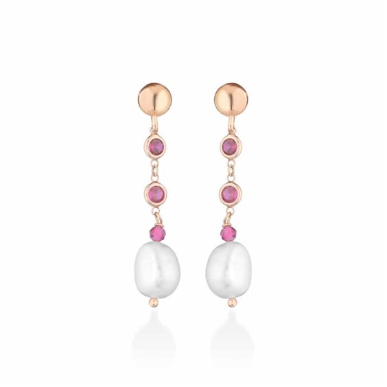 Orecchini Lelune Donna LELUNE GLAMOUR in Argento Perla LGEA514.1 - LGEA514.1